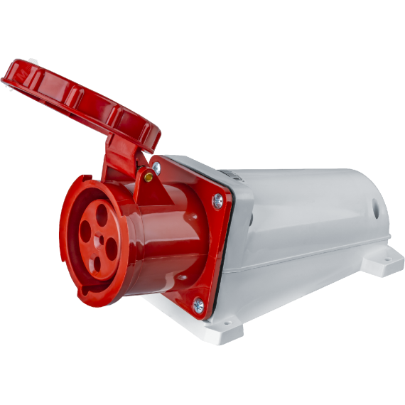 Розетка NCA-SR134-63-380 стационарная наружная 63А 3P+PE IP54 Navigator Group 14301