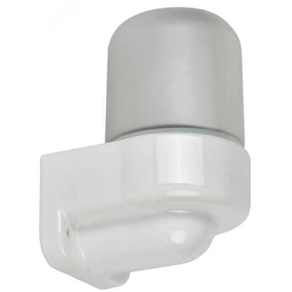 TERMA Светильник термостойкий для бани и сауны НПБ 450-6 IP54 60Вт белый угол GENERICA IEK TA-NPB0-4506-060-K01-G