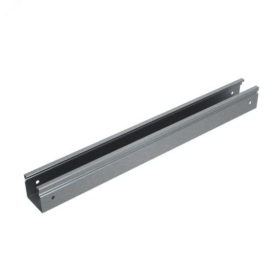 Лоток неперф. 50х50х0,8 L2000 мм Стандарт ПЛЮС INOX304 КМ-профиль PL5390