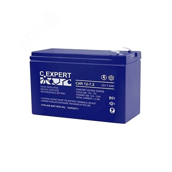 Аккумулятор C.EXPERT CHR 12В 7,2 А/ч Etalon Battery CHR 12-7,2