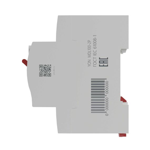 Устройство защитного отключения УЗО ВДТ YON MAX MDL100, 2P, 300mA, 25A, тип АC