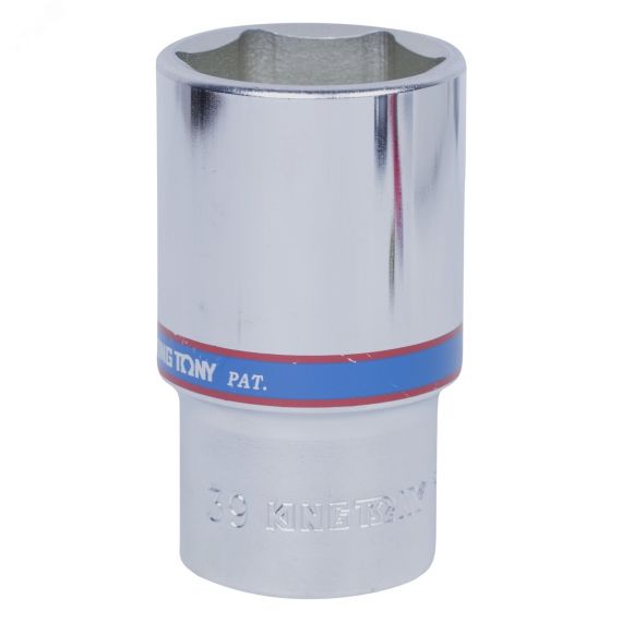 Головка торцевая глубокая шестигранная 3/4', 39 мм King Tony 623539M