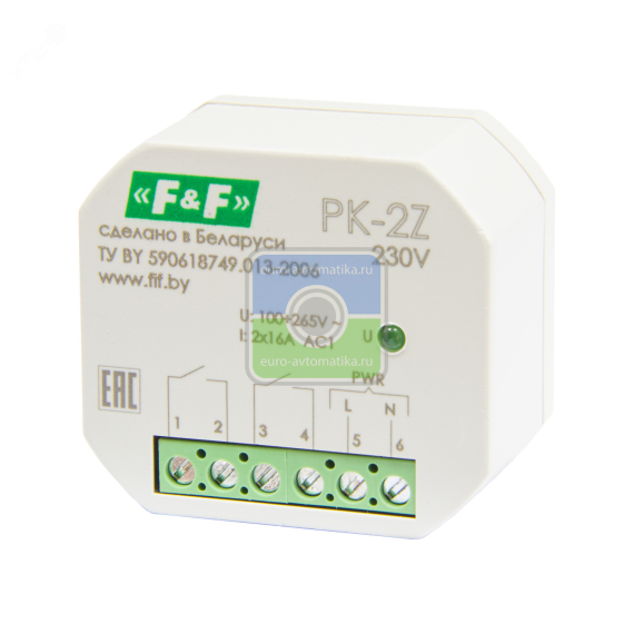 Реле электромагнитное РК-2Z-230 Евроавтоматика EA06.001.049