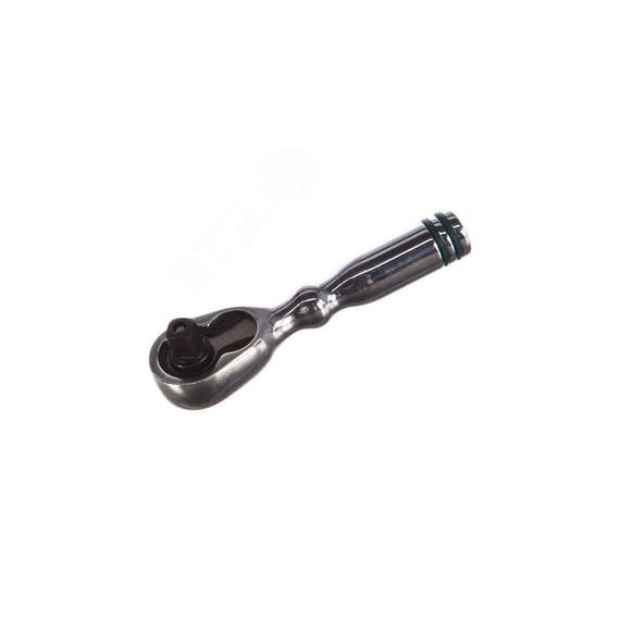 Рукоятка трещоточная укороченная 1/4''DR, 48 зубцов, 90 мм Jonnesway R3802