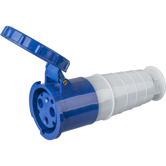 Розетка NCA-SR233-63-220 переносная 63А 2P+PE IP54 Navigator Group 14309