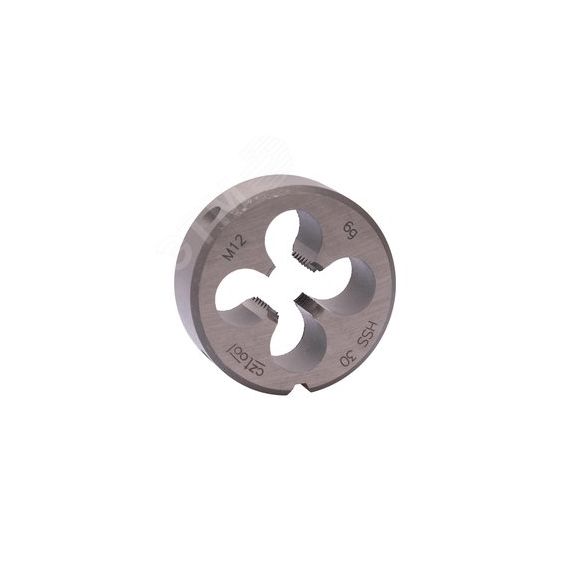 Плашка М12х1,75 DINEN22568 HSS 6g 38х14мм (CzTool) Bucovice 240120