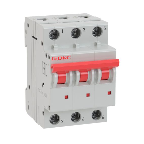 Авт. выкл. модульный YON MD63 3P 25А B 6kA