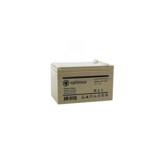 Аккумуляторная батарея Optimus AP-1212 12ач 12в Optimus CCTV В0000012050