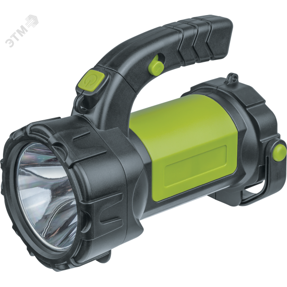 Фонарь светодиодный NPT-SP24-ACCU 3Вт+10LED 300лм 300м аккумуляторный прожектор+кемпинг пластик 2.4Ач Navigator Group 14510