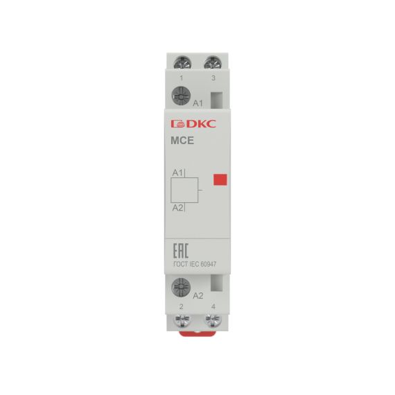 Контактор модульный YON max типа MCE, 2P, 25A, 240В, 2НО