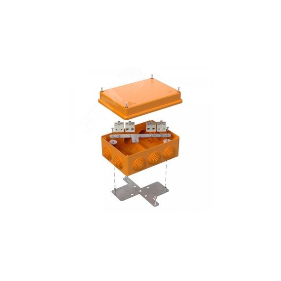 Коробка огнестойкая для о/п 40-0310-FR6.0-8 Е15-Е120 150х110х70 RAL2004 Промрукав (6 шт/уп) Промрукав 40-0310-FR6.0-8