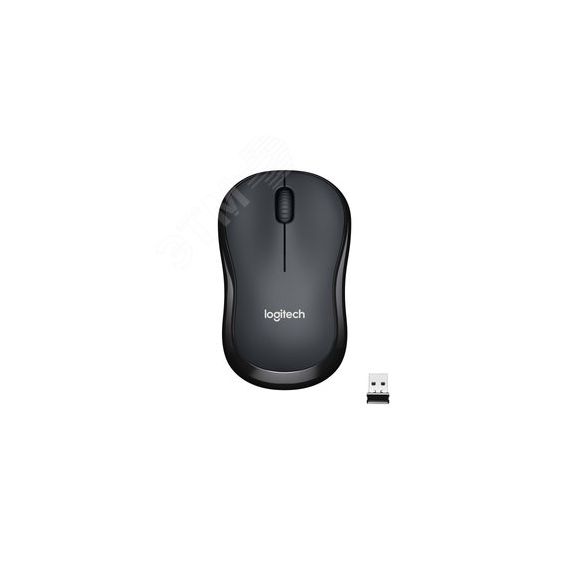 Мышь беспроводная M220, 1000 dpi, черный Logitech 910-004878
