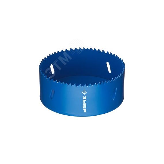 Коронка биметаллическая 105мм, быстрорежущая сталь ЗУБР 29531-105_z01