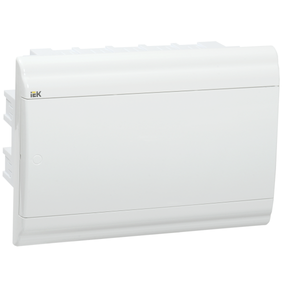 PRIME Корпус пластиковый ЩРВ-П-12 модулей встраиваемый белый/белая дверь IP41 IEK