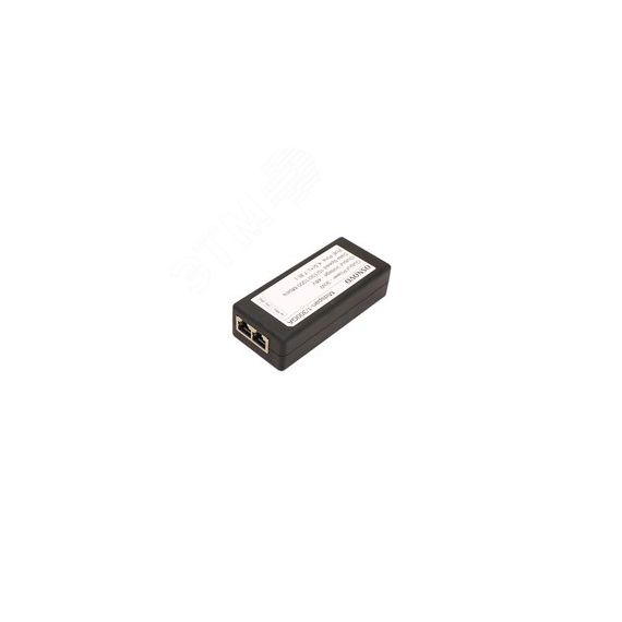 Инжектор PoE 1хRJ45 10/100/1000 Мб/с, 802.3af/at, до 30 Вт, AC 240В, DC 48В OSNOVO Midspan-1/300GA