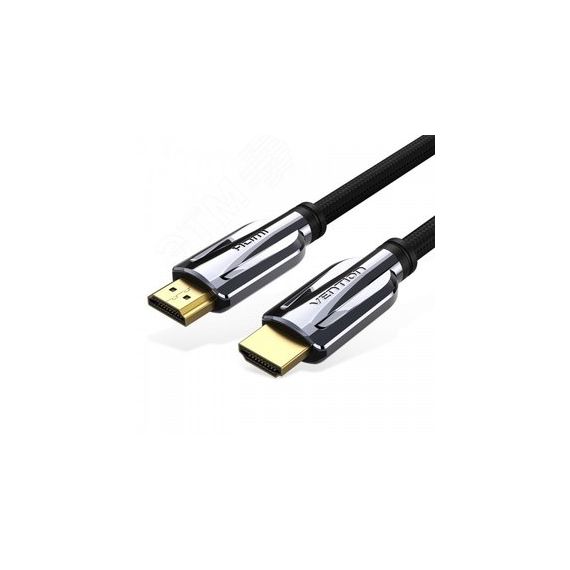 Кабель HDMI High speed v2.1 with Ethernet 19M на 19M, 1.5 м. Vention AALBG