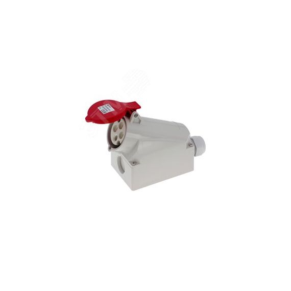 Розетка настенная 32A/400V/3P+E/IP44 INPIN CA1425