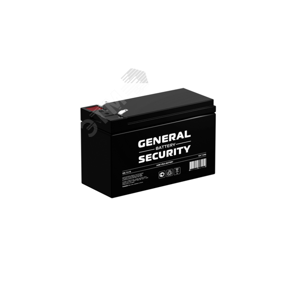 Аккумулятор GSL 12В 7,2Ач General Security GSL7.2-12 GENERAL SECURITY