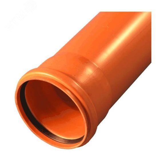 Труба канализационная 110 х 5000 мм PP SN4, наружняя VALFEX 301100500