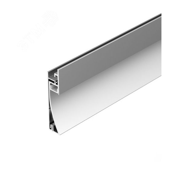 Профиль PLINTUS-H58-F-2000 ANOD (Arlight, Алюминий) Arlight 046391