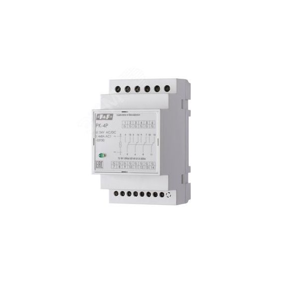 Реле электромагнитное PK-4P 220 Евроавтоматика EA06.001.026