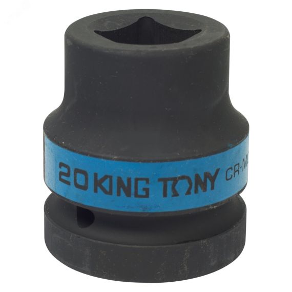 Головка торцевая ударная четырехгранная 1', 20 мм, футорочная King Tony 851420M