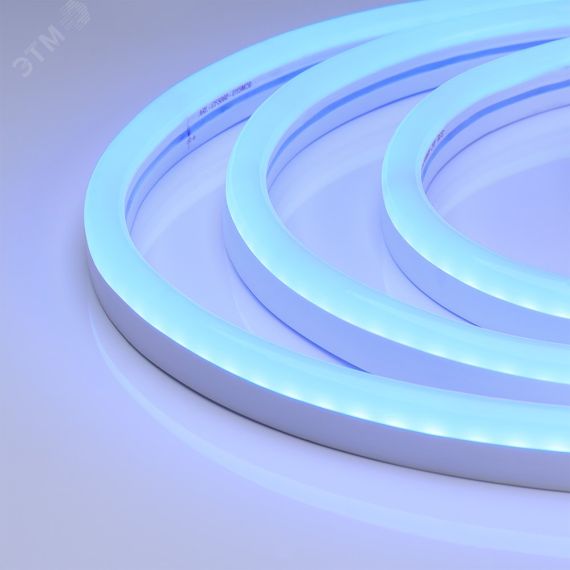 Гибкий неон ARL-NEON-2615BH-SIDE 24V Blue (ARL, 8 Вт/м, IP65) Arlight 030868