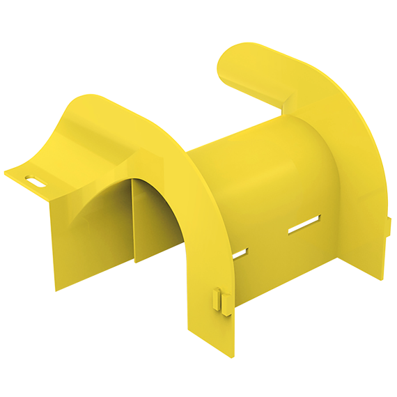 ITK Выход оптического лотка 130мм с крышкой для 240х360мм