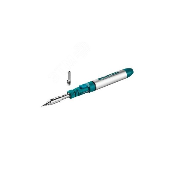 Газовый паяльник SolderPro 70A, набор 3-в-1, 30-70 Вт, горелка, фен, 1300°С KRAFTOOL 55504-H3