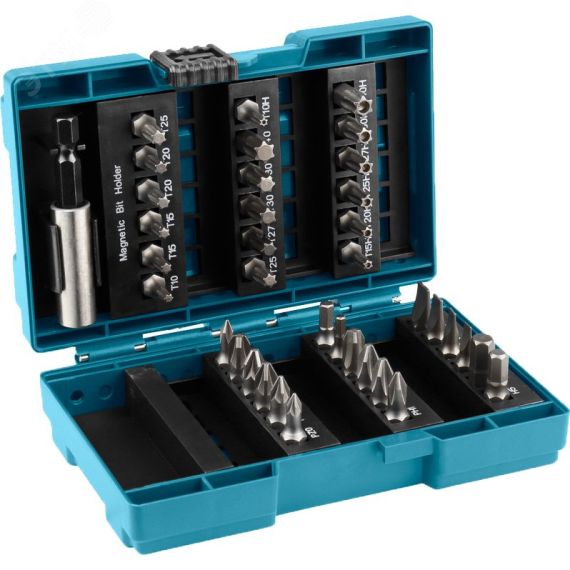 Набор насадок (37 шт в наборе) Makita B-28606