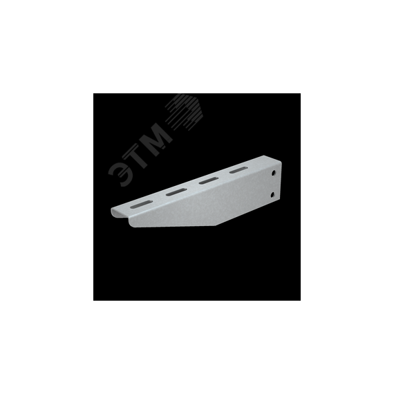 Консоль без опоры 400 мм INOX304 КМ-профиль LO4378