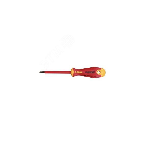 Отвертка диэлектрическая Ergonic крестовая +/- H 2X100 Felo 41620390