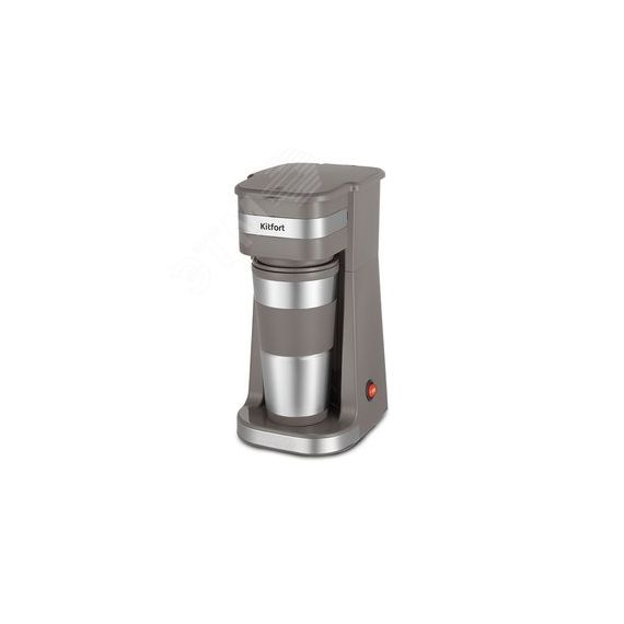 Кофеварка KT-7316, объем 450 мл, мощность 750 Вт, цвет коричневый KITFORT КТ-7316