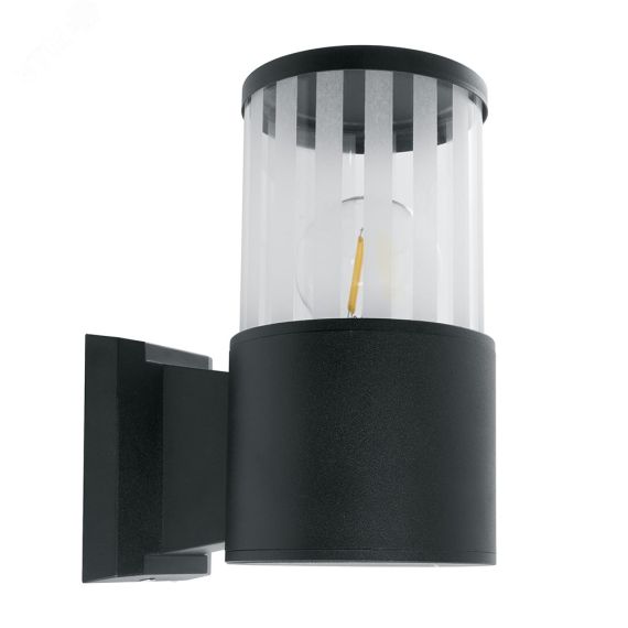 Светильник НБУ-60w вверх Е27 IP54 черный FERON DH0901