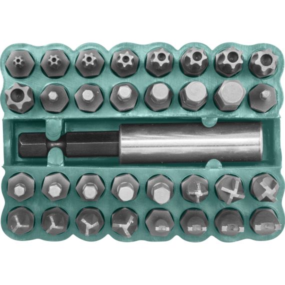 Набор вставок-бит 1/4''DR, 33 предмета Jonnesway S29H2133S