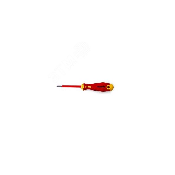 Отвертка диэлектрическая Ergonic крестовая +/- Z 1X80 Felo 41710290