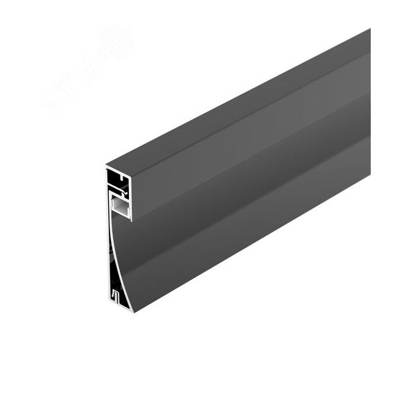 Профиль PLINTUS-H54-2000 BLACK (Arlight, Алюминий) Arlight 045433