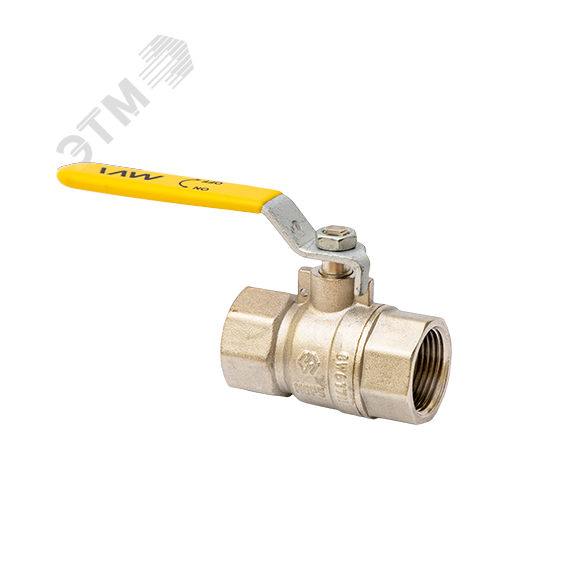 Кран шаровый газовый 1'1/4 ВВ ручка рычаг MVI BV.811.07