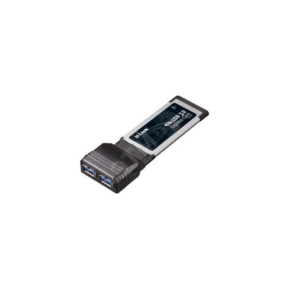 Адаптер для шины ExpressCard 2-портовый USB 3.0 D-Link DUB-1320/A1A