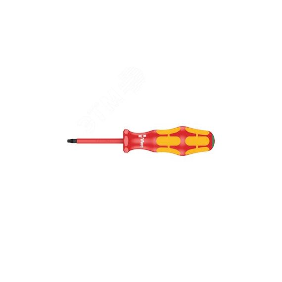 Отвертка диэлектрическая 167 i TORX VDE TX 7 x 80 мм WERA WE-006183