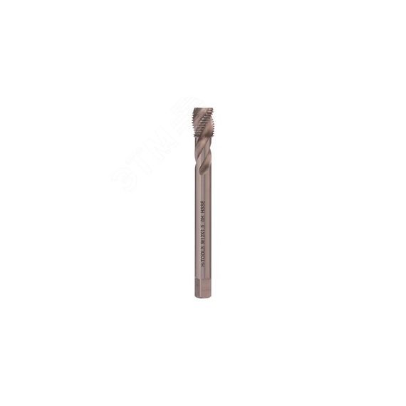 Метчик М12х1,5 (Машинный, левый) DIN374 HSSE 6h B/4-5P 100мм a=7,0 H-Tools 261120EHT