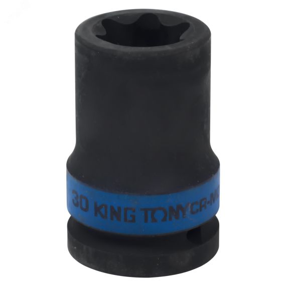 Головка торцевая ударная TORX Е-стандарт 3/4', E30, L = 56 мм King Tony 657530M