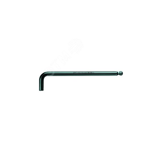 Ключ Г-образный 950 PKL BM BlackLaser с шаром 12 x 248 мм WERA WE-027111