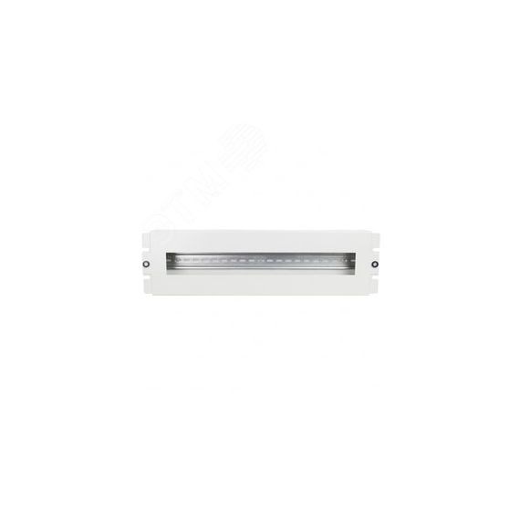 Панель с DIN-рейкой (ВРУ), с передней крышкой, крепление 19 3U, серый RAL 7035 NTSS NTSS-VRU3U