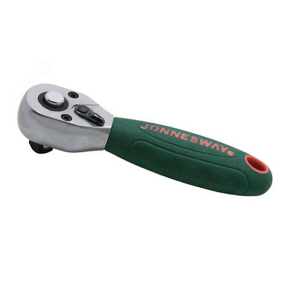 Рукоятка трещоточная укороченная 1/4''DR, 36 зубцов, 100 мм Jonnesway R2902B