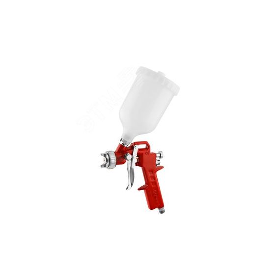 Краскопульт пневматический MS 200 c верхним бачком, 1.3мм ЗУБР 06455-1.3