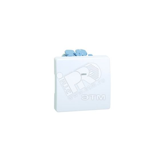 Выключатель однополюсный с подсветкой, 10А 250В, S27, белый Simon 27104-65