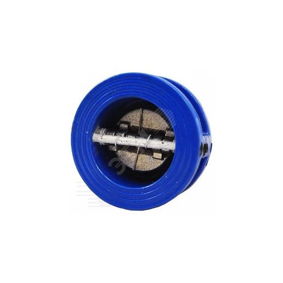 Клапан обратный чугунный межфланцевый Ду 100 Ру16 двухстворчатый КНР 019-0068