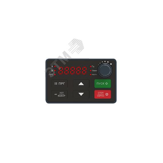 Опция для преобразователей частоты VF-51 и VF-101 внешний цифровой однострочный пульт оператора VEDA MC PBC00010