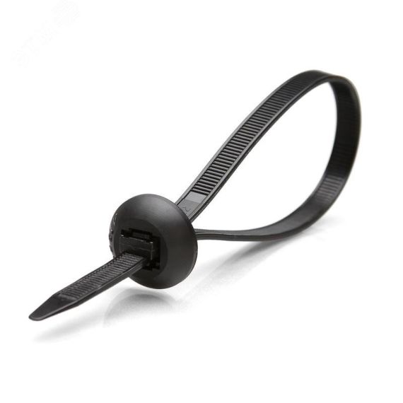 Стяжка нейлоновая КСК 8х280 (черн) (100шт) КВТ 83503